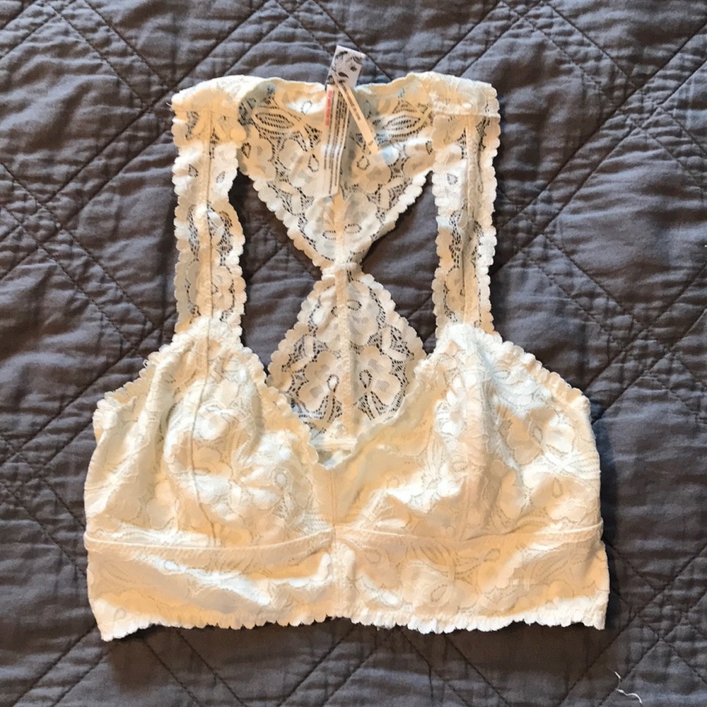 Free People Lace Bra Top